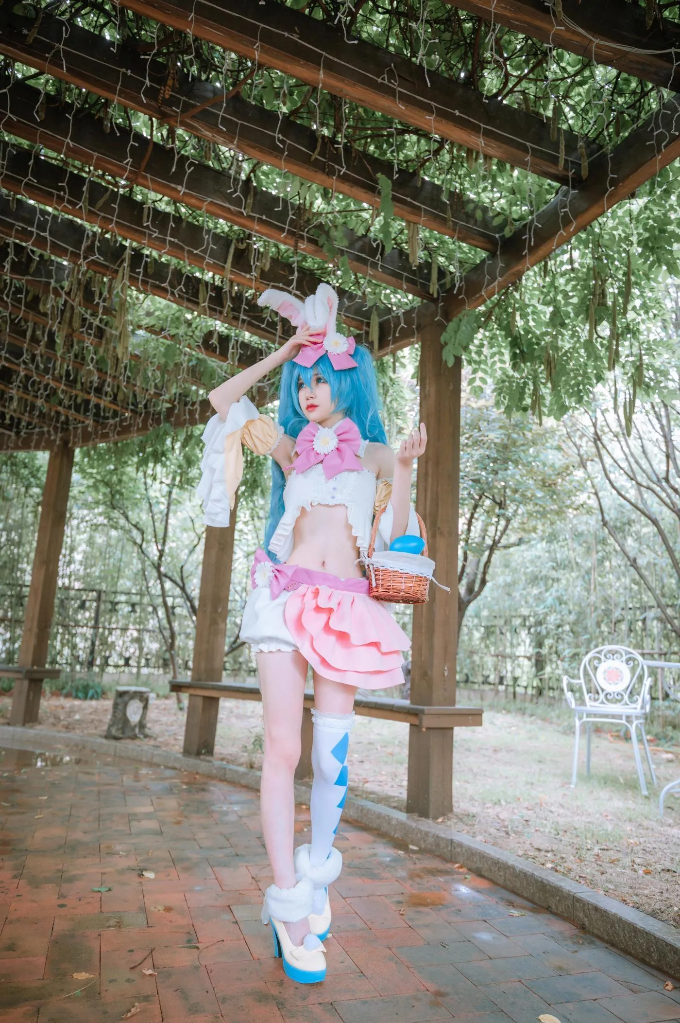 妖君白研 – NO.02 VOCOLOID COS正片 MIKU初音未来小兔子 [13P]插图9